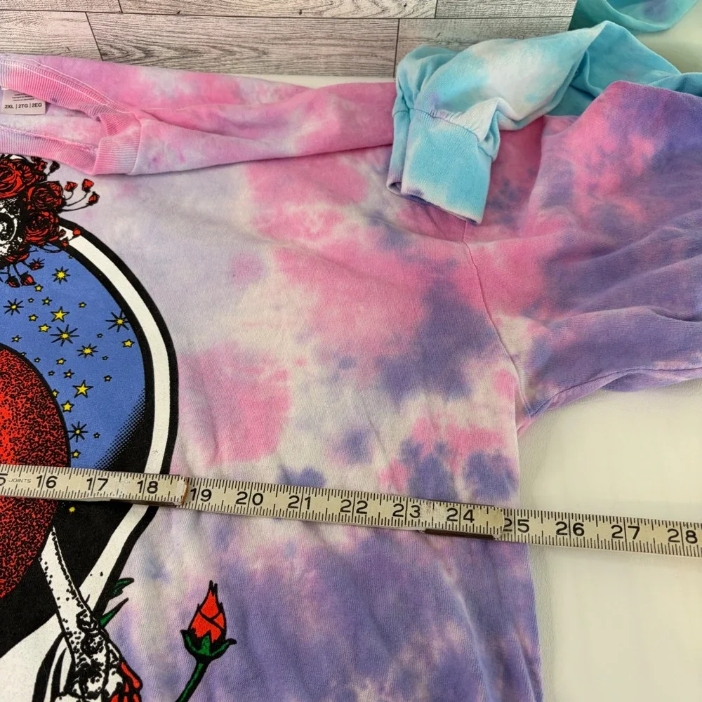 Dead & Company Long Sleeve Shirt 2XL Tie Dye Dead Forever Sphere Las Vegas - Picture 6 of 8